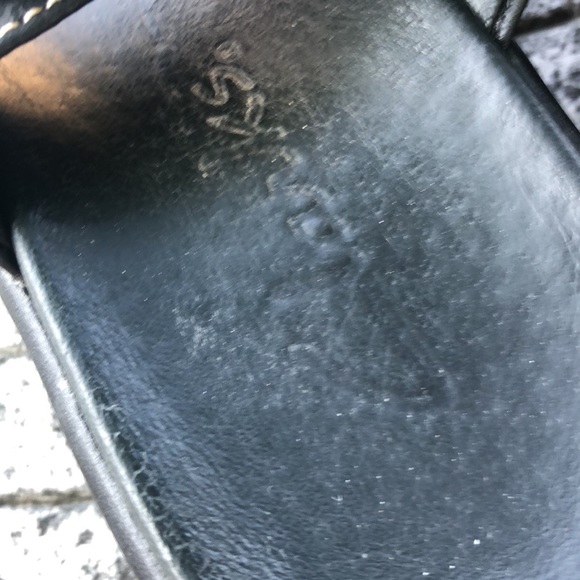 Clarks black leather superlight slipon size 9M - Picture 5 of 15